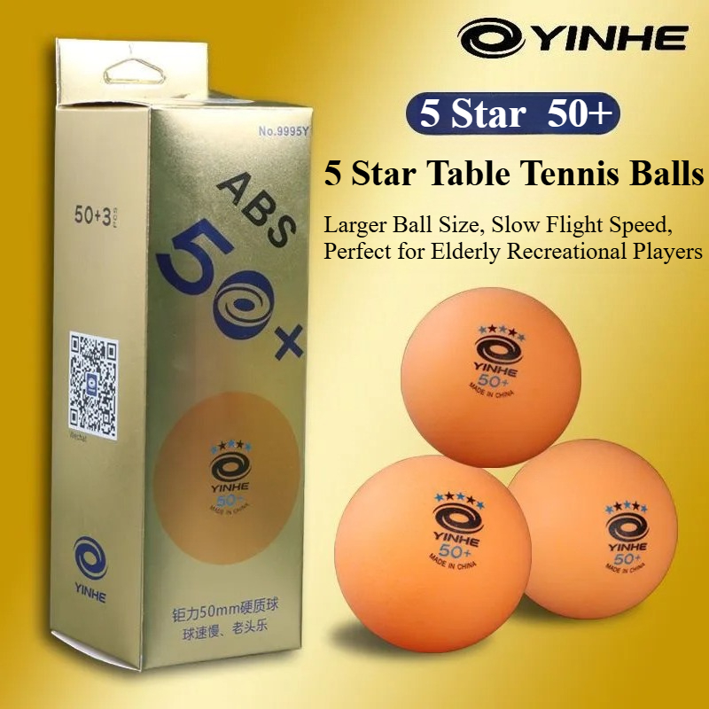 ลูกปิงปอง YINHE 5/6 ดาว ขนาด 5 - Table Tennis Olympics บทวิจารณ์และราคา