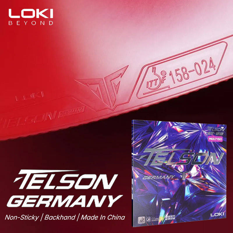 ยางปิงปอง LOKI TELSON เยอรมนี  - Table Tennis Loki บทวิจารณ์และราคา